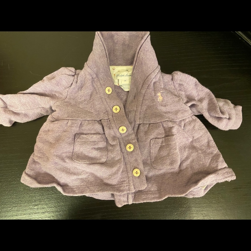 Ralph Lauren sweater infant 3 months